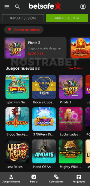 Betsafe casino movil