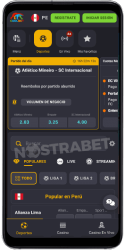 Coolbet version movil